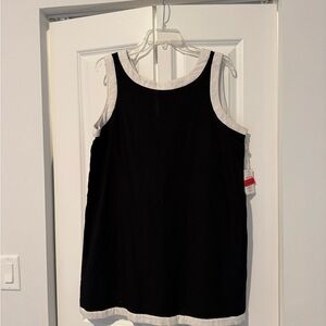 Jessica Simpson Black and White Mini Dress